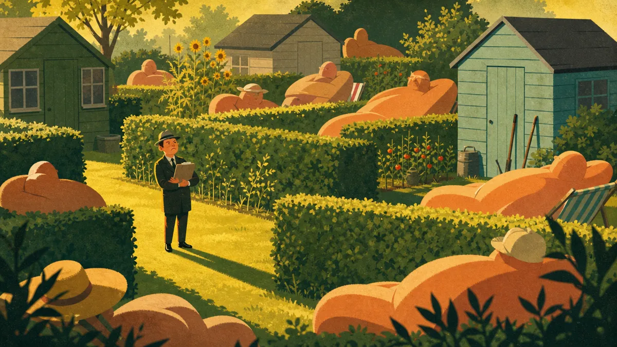 Illustration zu „Nacktschnecken" — Kurzfilm